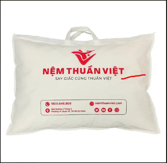 Gối lông vũ cao cấp 50 x 70