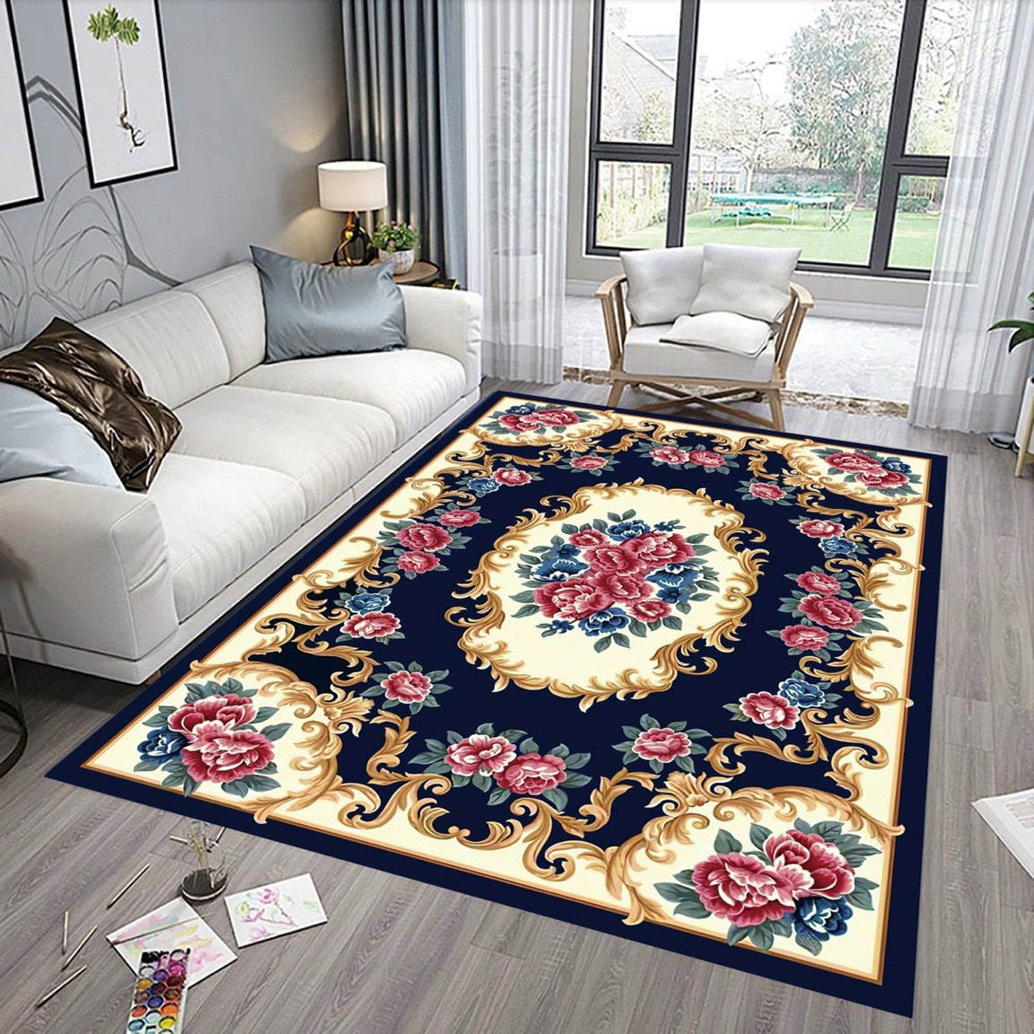 Thảm Trải Sàn Phòng Khách, Thảm Trang Trí Phòng Ngủ, Thảm Bali 3D Nỉ Nhung, Thảm Phòng Khách Cao Cấp , Thảm Bali, Thảm Lì Bali Phòng Khách, Thảm Trải Sàn Phong Cách Châu Âu