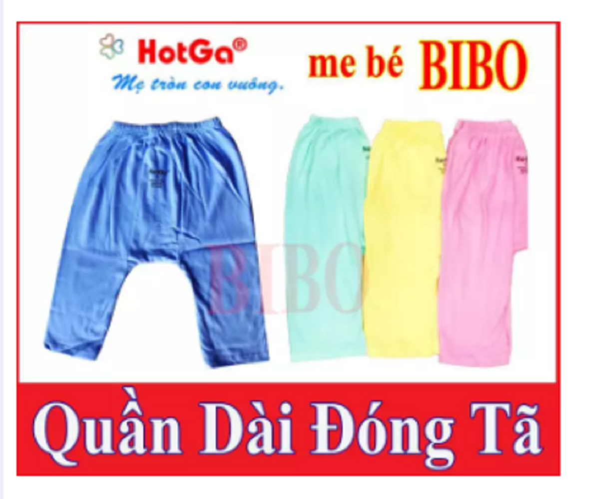 Quần dài màu sơ sinh hotga - quần dài màu đóng bỉm cho bé sơ sinh