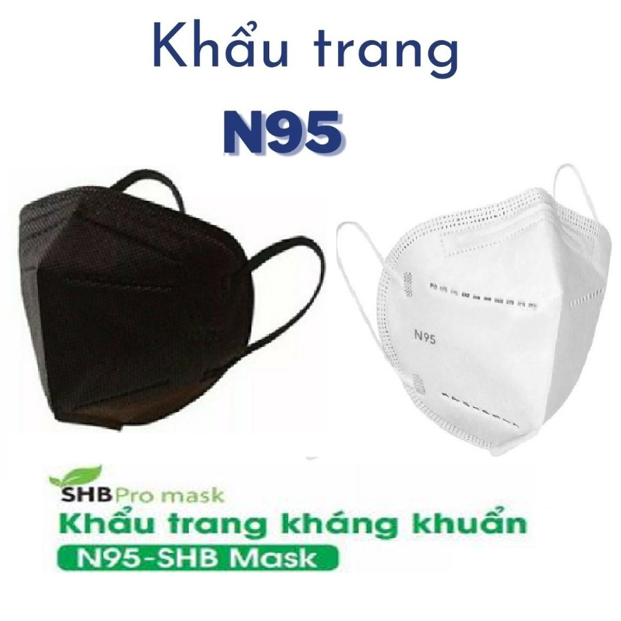 HCM - Hộp khẩu trang 20 cái N95 - SHB Mask 5 lớp