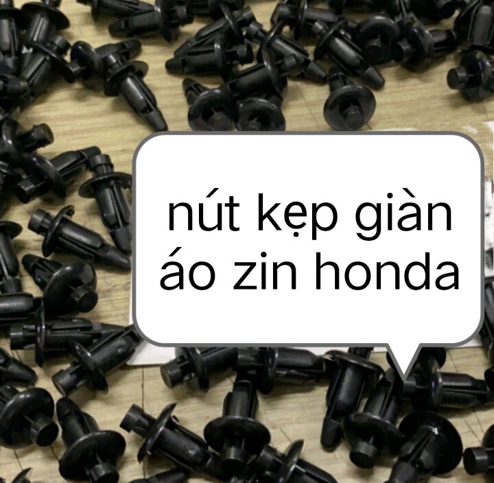 Nút kẹp giàn áo zin nhỏ honda chính hãng