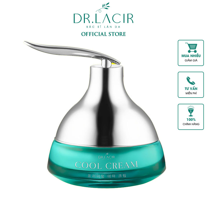 Kem face lạnh dưỡng da chống nắng 5 in 1 dr.lacir cool cream 35gr dr08