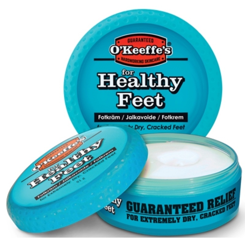 Kem dưỡng ẩm và giảm nứt gót chân O’keeffe’s for Health Feet của Mỹ hộp 76gr