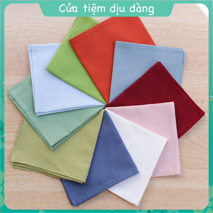 Khăn tay linen 25x25cm