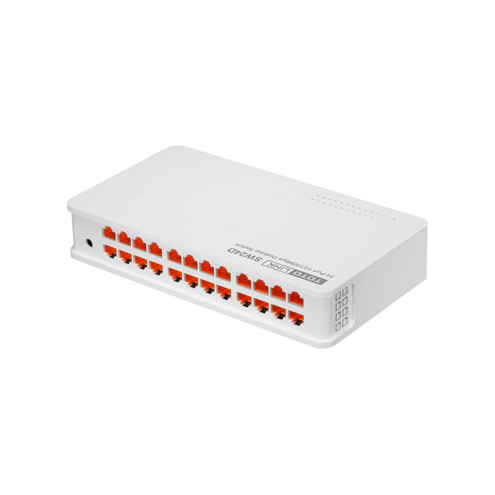 Switch 24 cổng 10/100mbps totolink sw24d