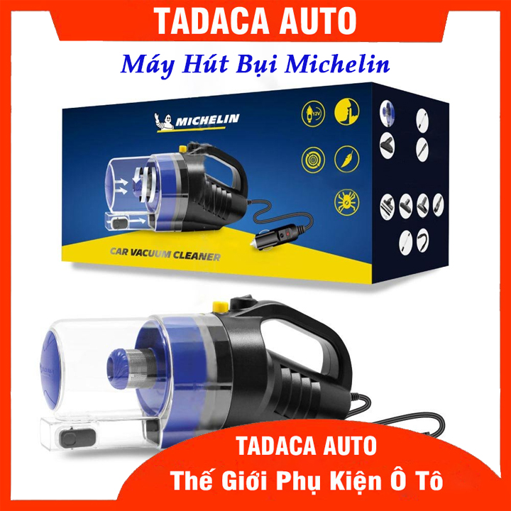 Máy hút bụi cao cấp michelin nguồn 12v model ml204, bảo hành 12 tháng