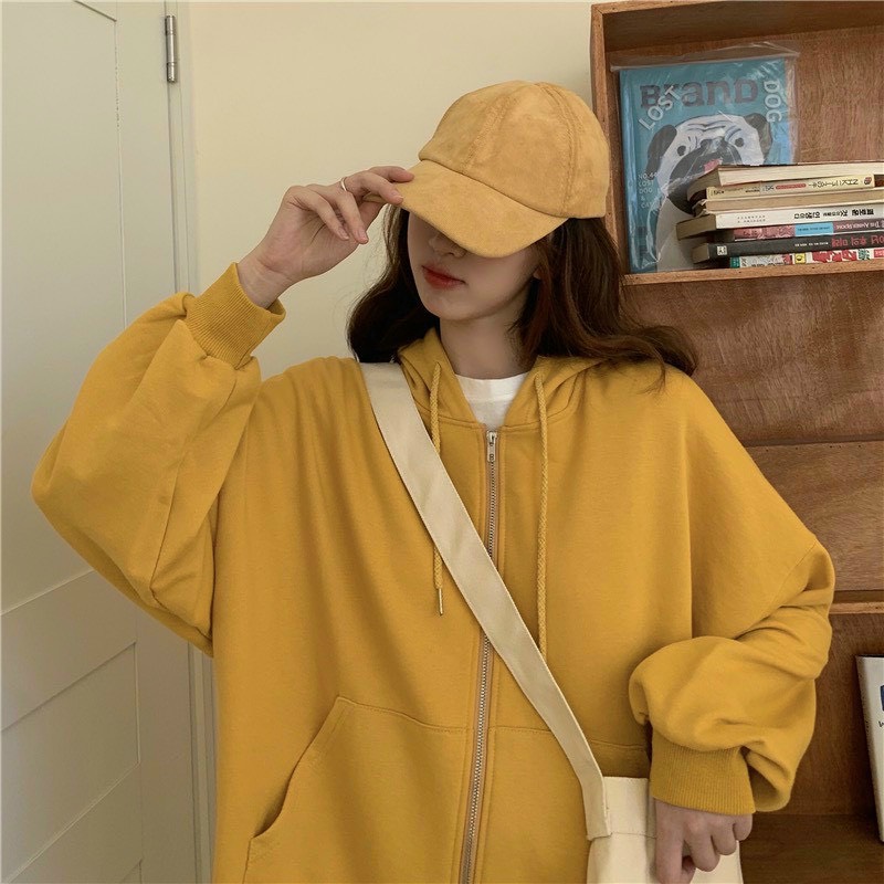 Áo khoác thun nỉ degrey xinh xịn-đt