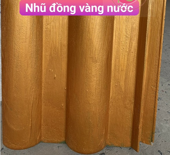 SƠN MÀU NHŨ ĐỒNG VÀNG SƠN CHẬU KIỂNG, TƯỜNG (LON 200GRAM, 400GRAM 850GRAM)