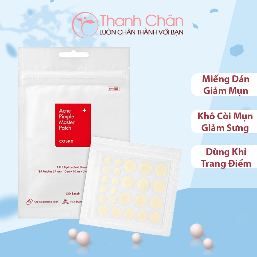 [HCM]Miếng Dán Hút Mụn COSRX Acne Pimple Master Patch 24 miếng/ gói