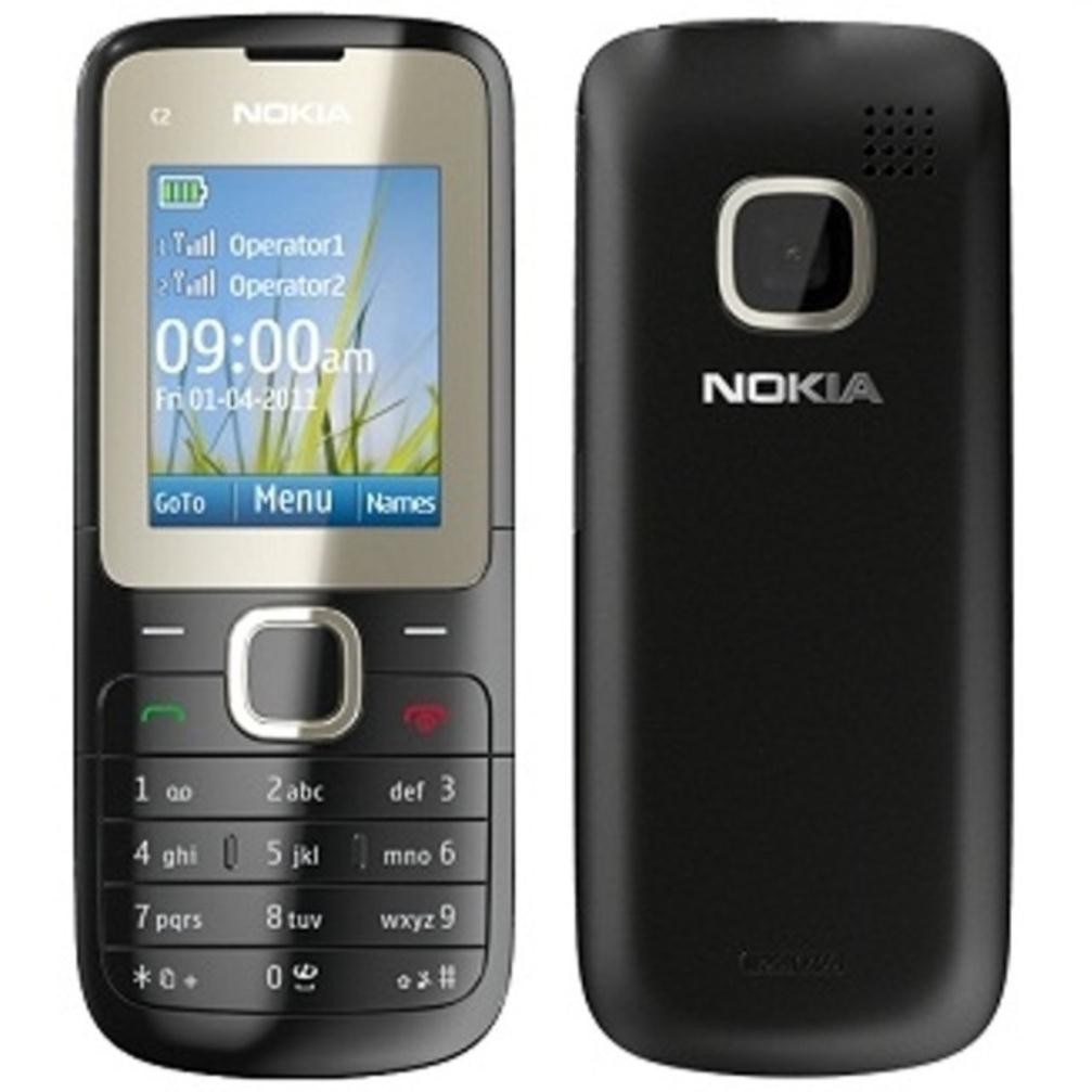 Nokia c2 00 mới - điện thoại nokia c2 00 main zin màn hình zin - điện thoại nokia c2 00 có pin sạc | bảo hành 12 tháng