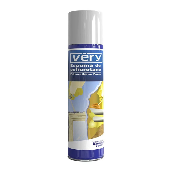 Keo Bọt Nở Chai xịt FOAM 750ml Lấp Khe Hở Cách Âm Cách Nhiệt Chống Thấm Hiệu Quả nhanh khô kèm vòi xịt