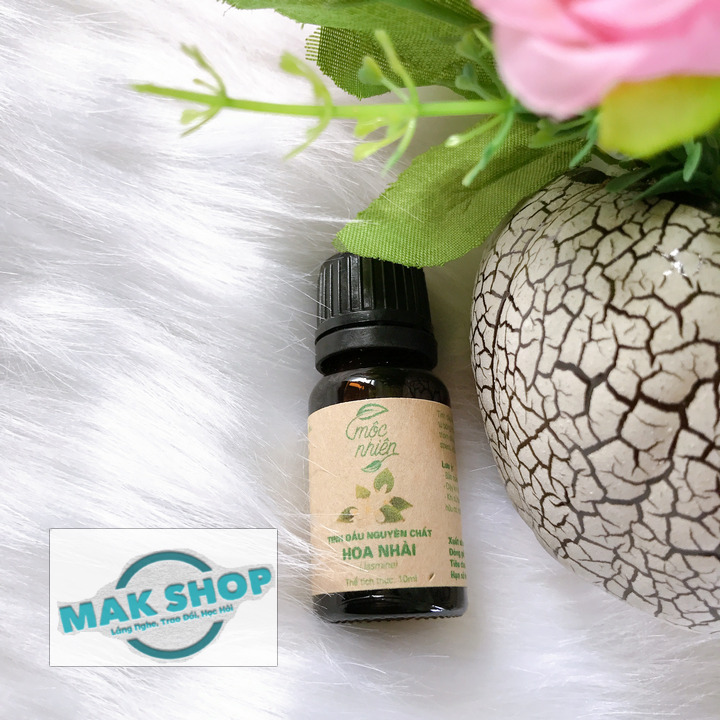 Tinh Dầu Hoa Nhài 10ml, Tinh Dầu Mộc Nhiên Nguyên Chất 100% Từ Thiên Nhiên, Máy Tạo Khói, Máy Xông Tinh Dầu, Máy Phun Sương