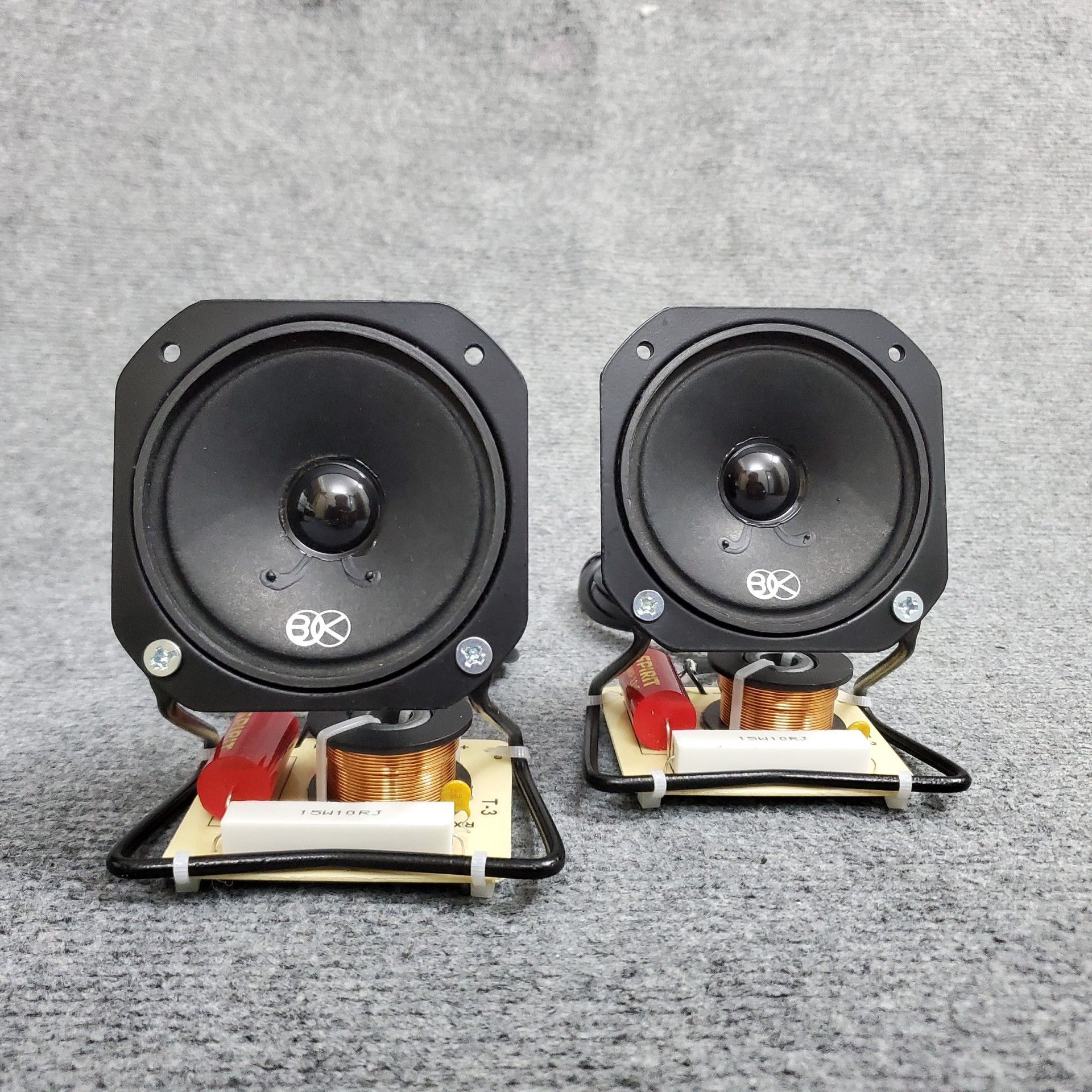 Loa treble màng giấy từ kêp bik lắp chân + mạch phân tần mg audio