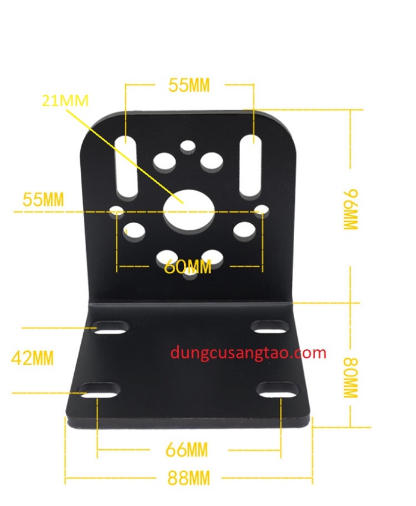 Bát gá - dùng cho motor 220vdc 350w, 680w cốt 10mm / bát cố định motor 220vdc cốt 10mm