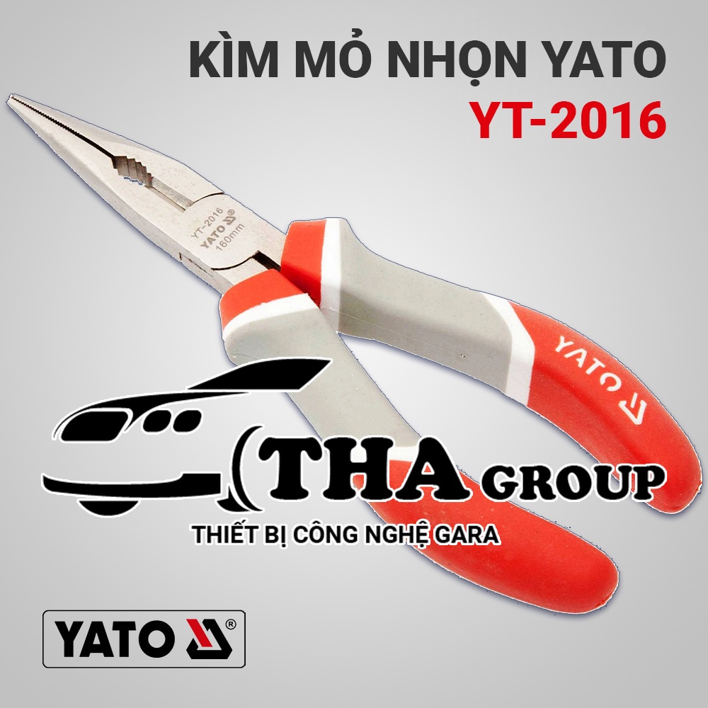 Kìm mỏ nhọn yato yt-2016 | yato thương hiệu đến từ ba lan