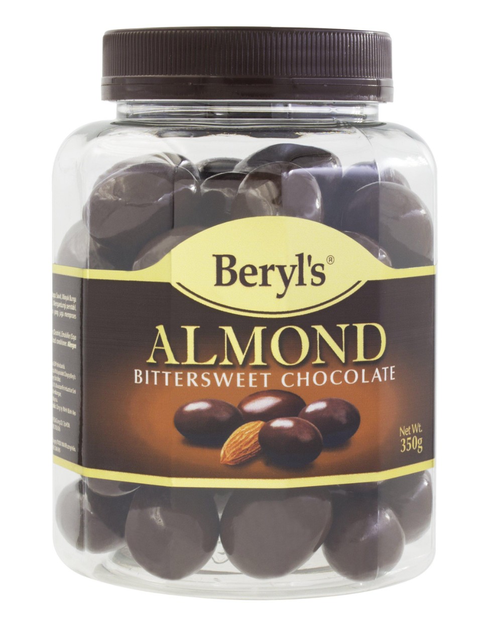 SÔ CÔ LA BERYL’S ALMOND BITTERSWEET 350g hsd t6/2025