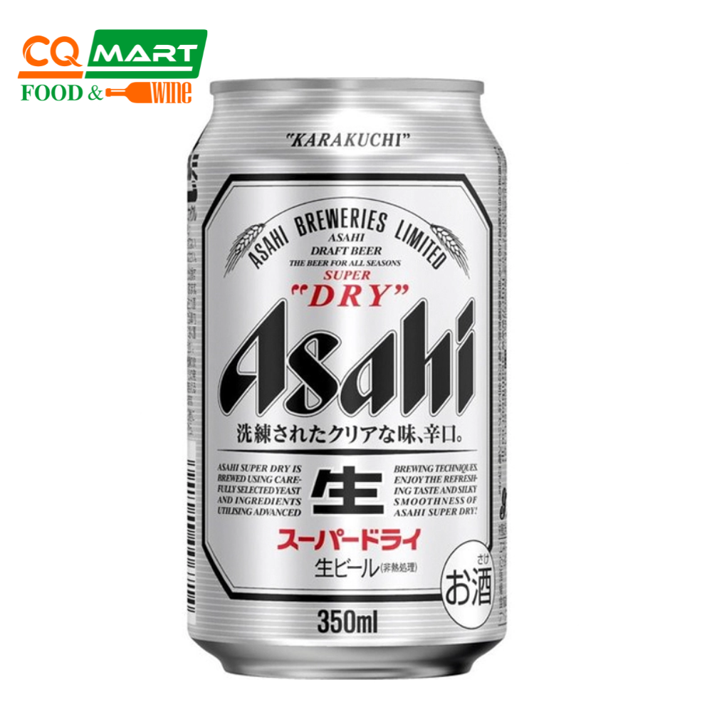 Bia Nhật Asahi Super Dry Lon 330ml