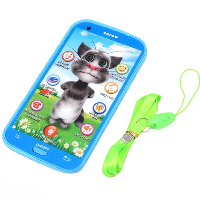 Điện thoại mèo tôm biết nói 10 chức năng - Điện thoại mèo Tôm thông minh cho bé