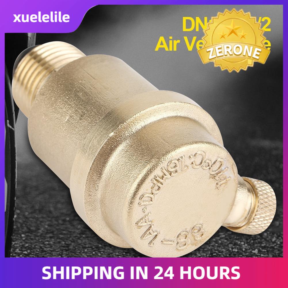 Van Thông Hơi Tự Động Bằng Đồng Thau DN15 G1/2 Để Giảm Áp Suất Máy Nước Nóng Năng Lượng Mặt Trời