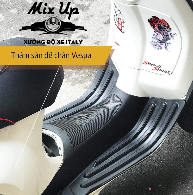 THẢM ĐỂ CHÂN XE VESPA/PIAGGIO CHÍNH HÃNG