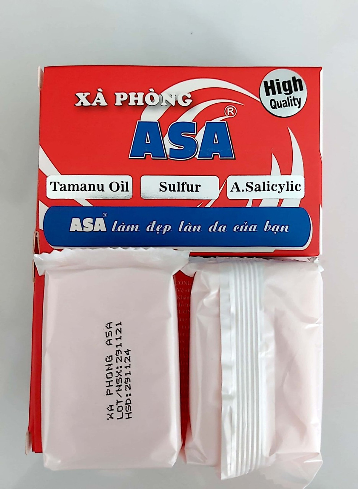 [HCM]Xà bông cục ASA 80g GIÚP LÀM SẠCH DA GIẢM NGỨA