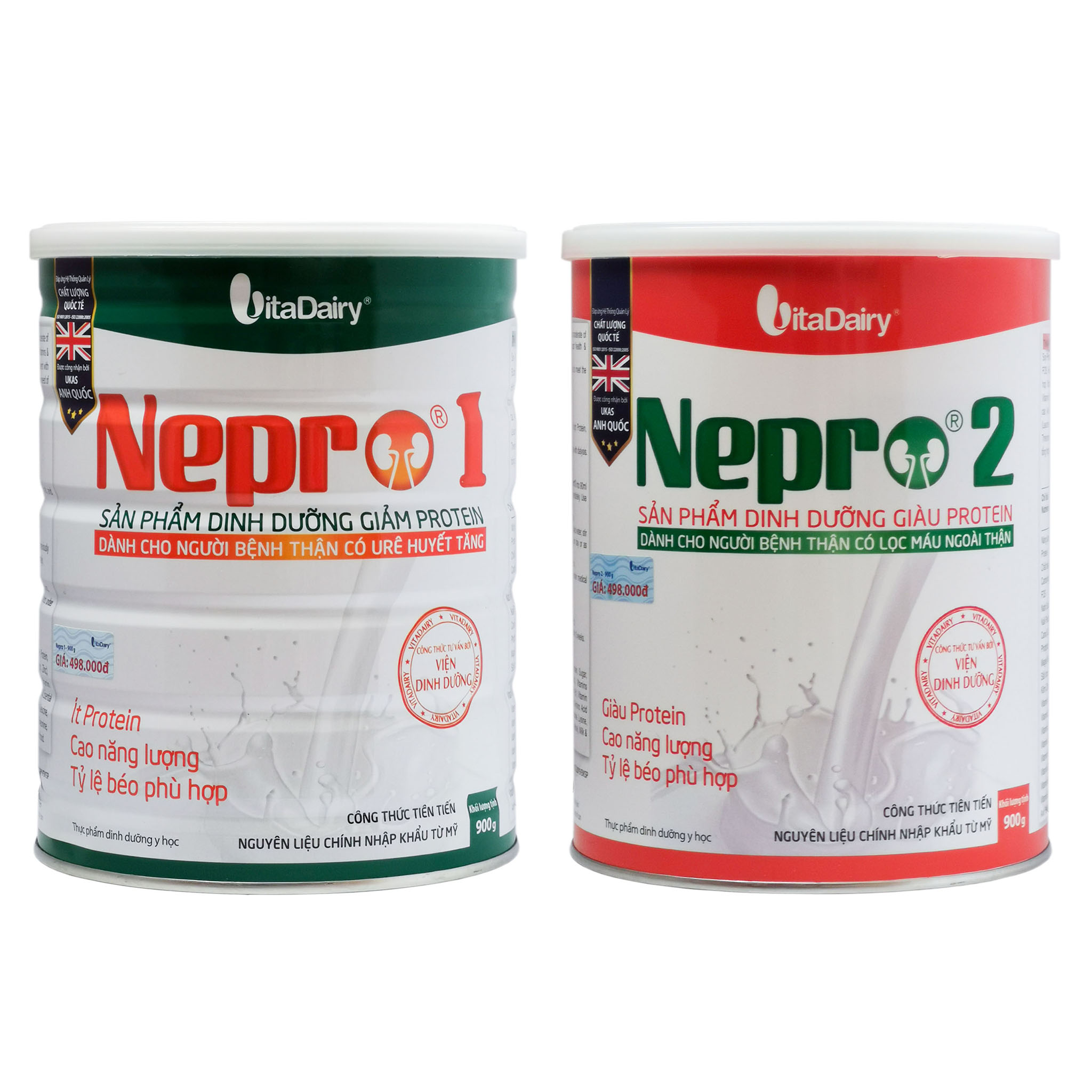 Sữa Bột Vitadairy Nepro 1 2 - Hộp 900g