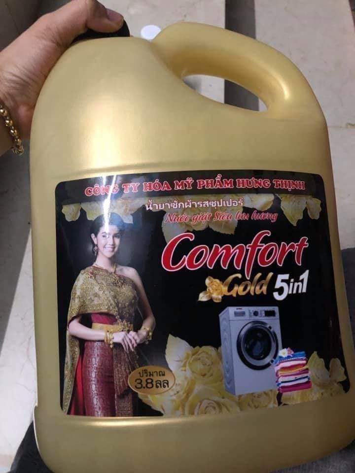 1 CAN NƯỚC GIẶT COMFOR   BABY GOLD ( 1 CAN 3 LIT 6)