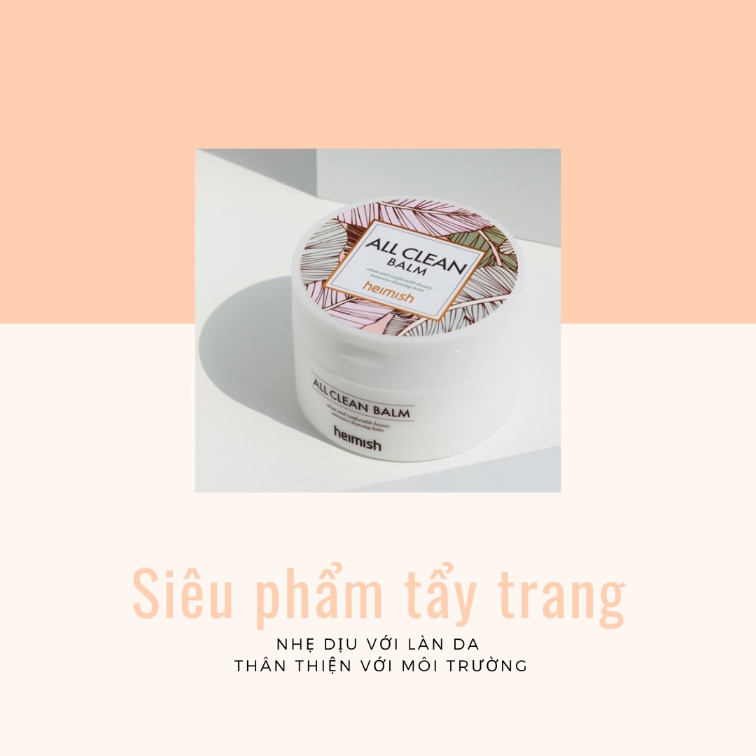 Sáp tẩy trang heimish ALL CLEAN BALM 120ml