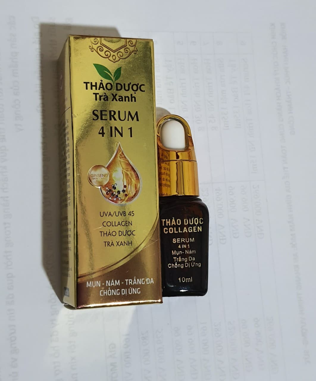 Serum THẢO DƯỢC TRÀ XANH 4 IN 1