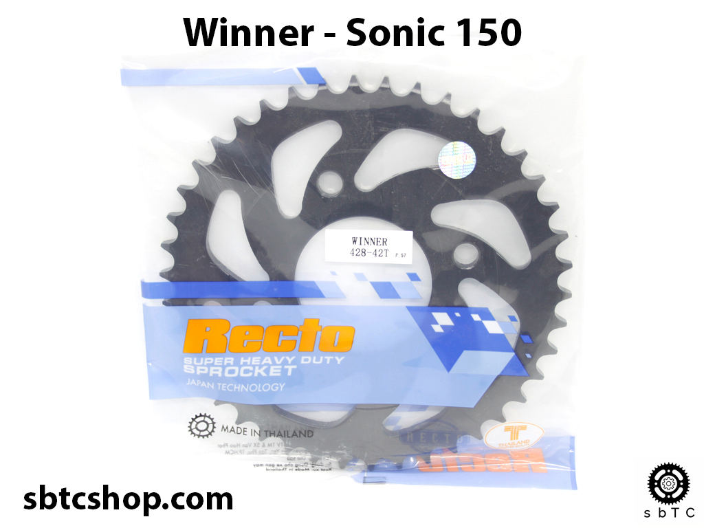 Dĩa recto 42 43 44 45 46 răng cho xe độ winner sonic 150 chính hãng