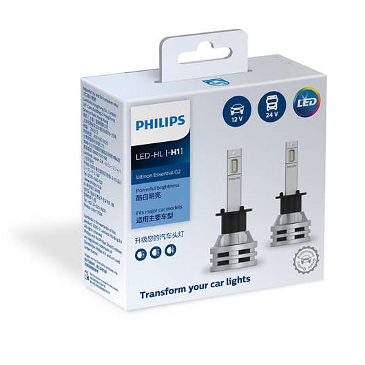 [HCM]( H1) Ultinon Essential G2 LED Bóng đèn pha( H1)11258UE2X2