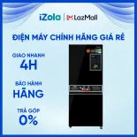 Tủ lạnh Panasonic Inverter 255 lít NR-BV281BGMV - Cảm biến thông minh Econavi - Ngăn rau củ giữ ẩm đến 90% - Ngăn đông mềm diệt khuẩn Prime Fresh+ & Blue Ag+