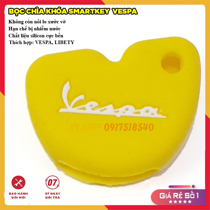 Bọc Silicon cho chìa khoá xe Vespa Liberty
