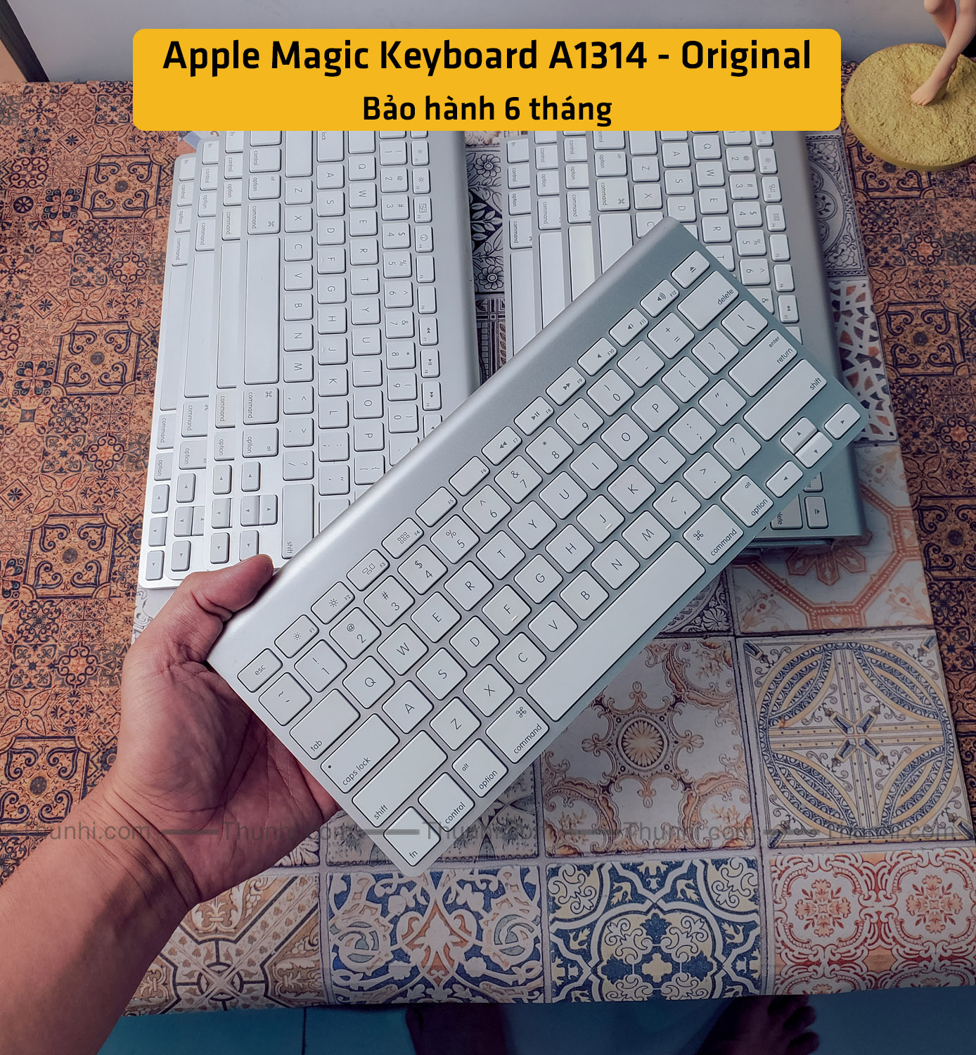Bàn phím Macbook, bàn phím Bluetooth Magic Keyboard 1 A1314 chính hãng