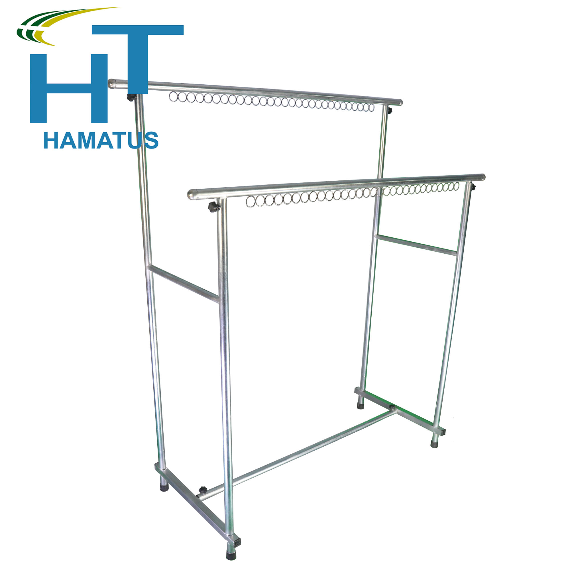Giá treo quần tiện lợi 30 lỗ treo, thép mạ kẽm phi 25