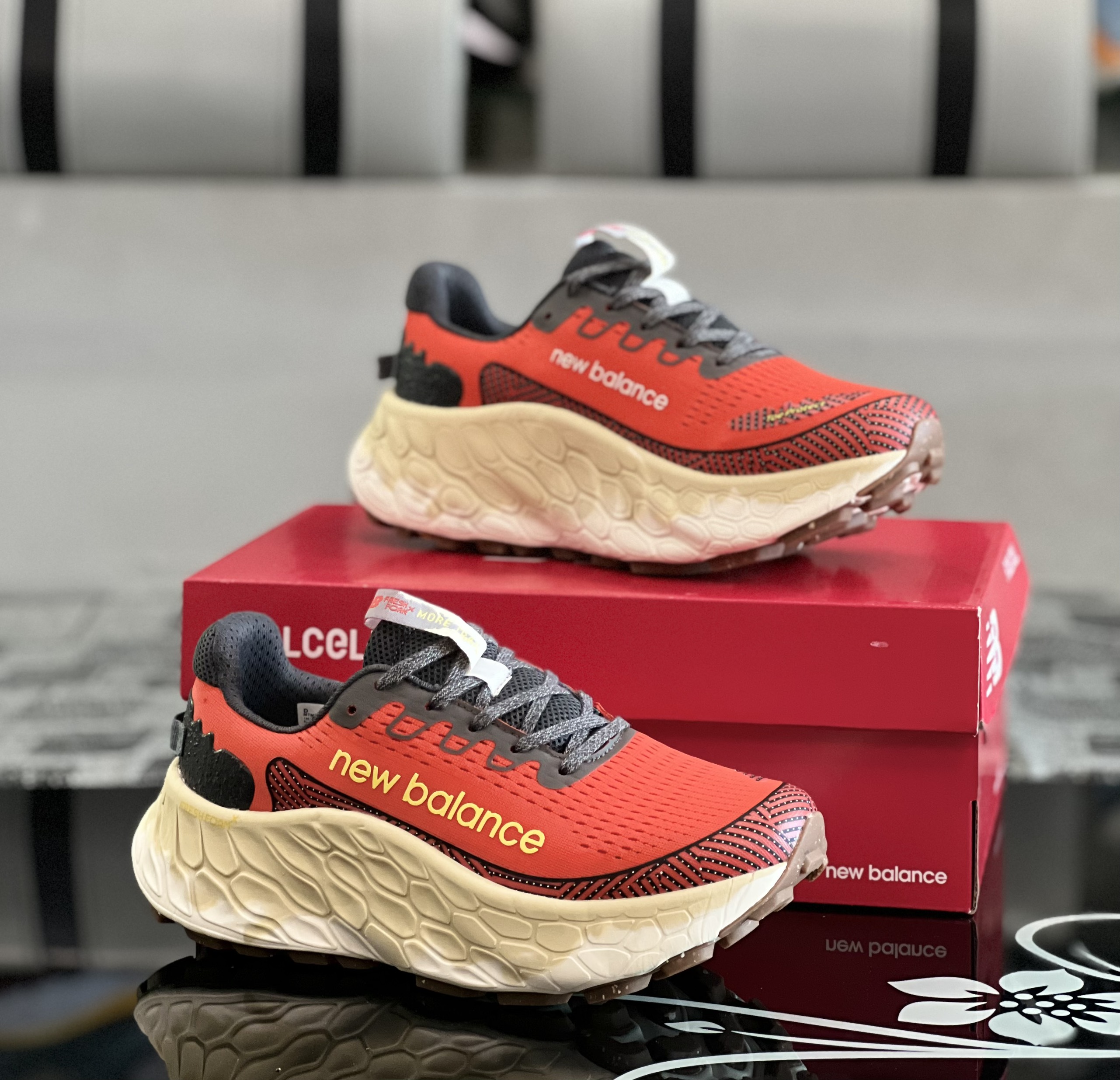 Newbalance fresh foam more-trail V3 shoes-New 2023 trendy men s trail