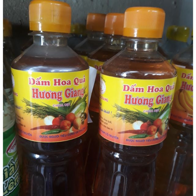 Dấm hoa quả, Dấm trắng chai 500ml - Dấm trắng