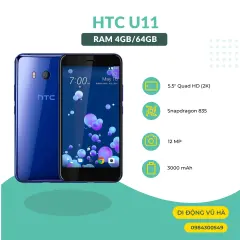 Điện thoại HTC U11 2 sim ram 4g/64g