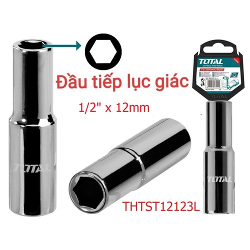 Đầu tiếp lục giác 1phần2inch x 12mm total thtst12123l