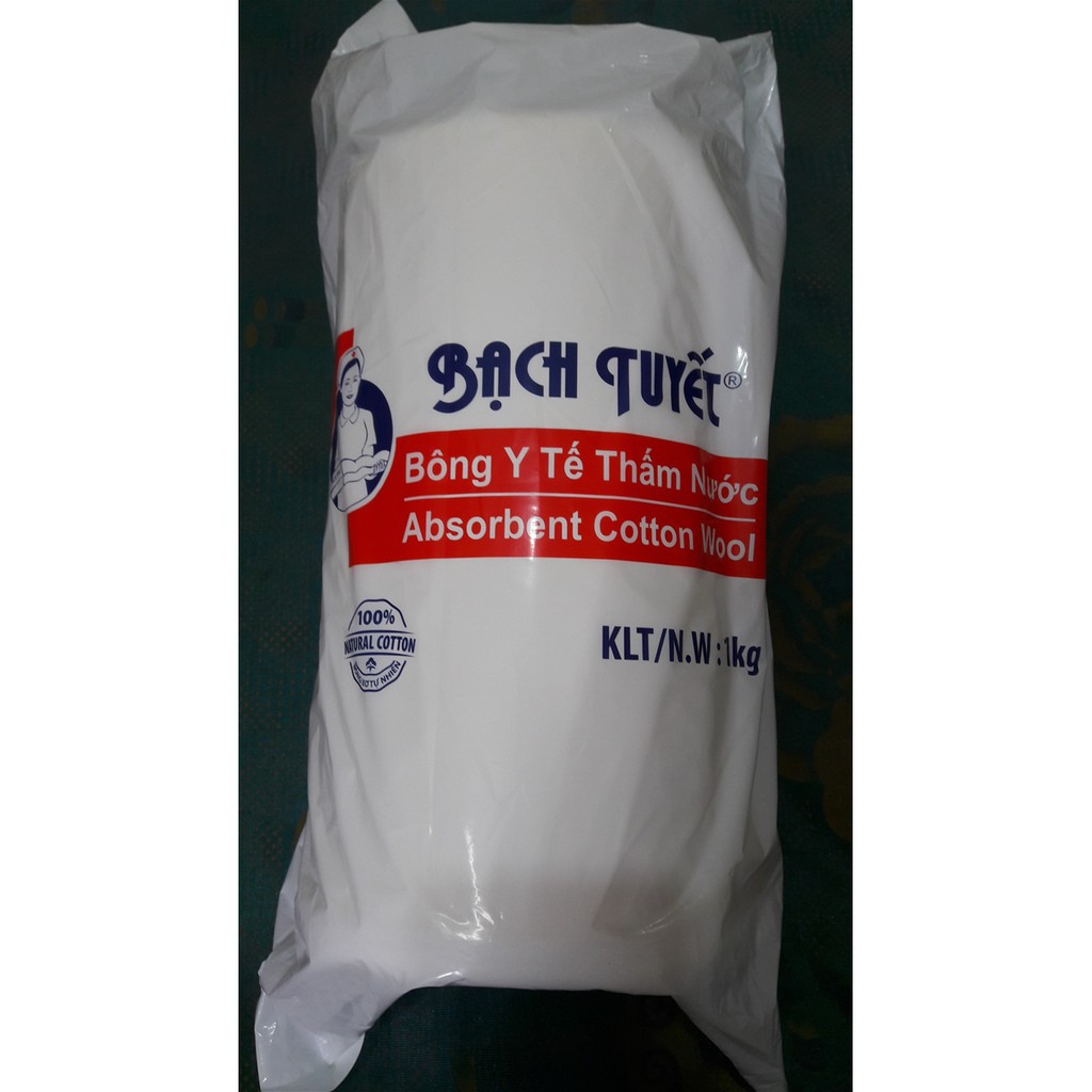 Bông y tế bạch tuyết 01kg