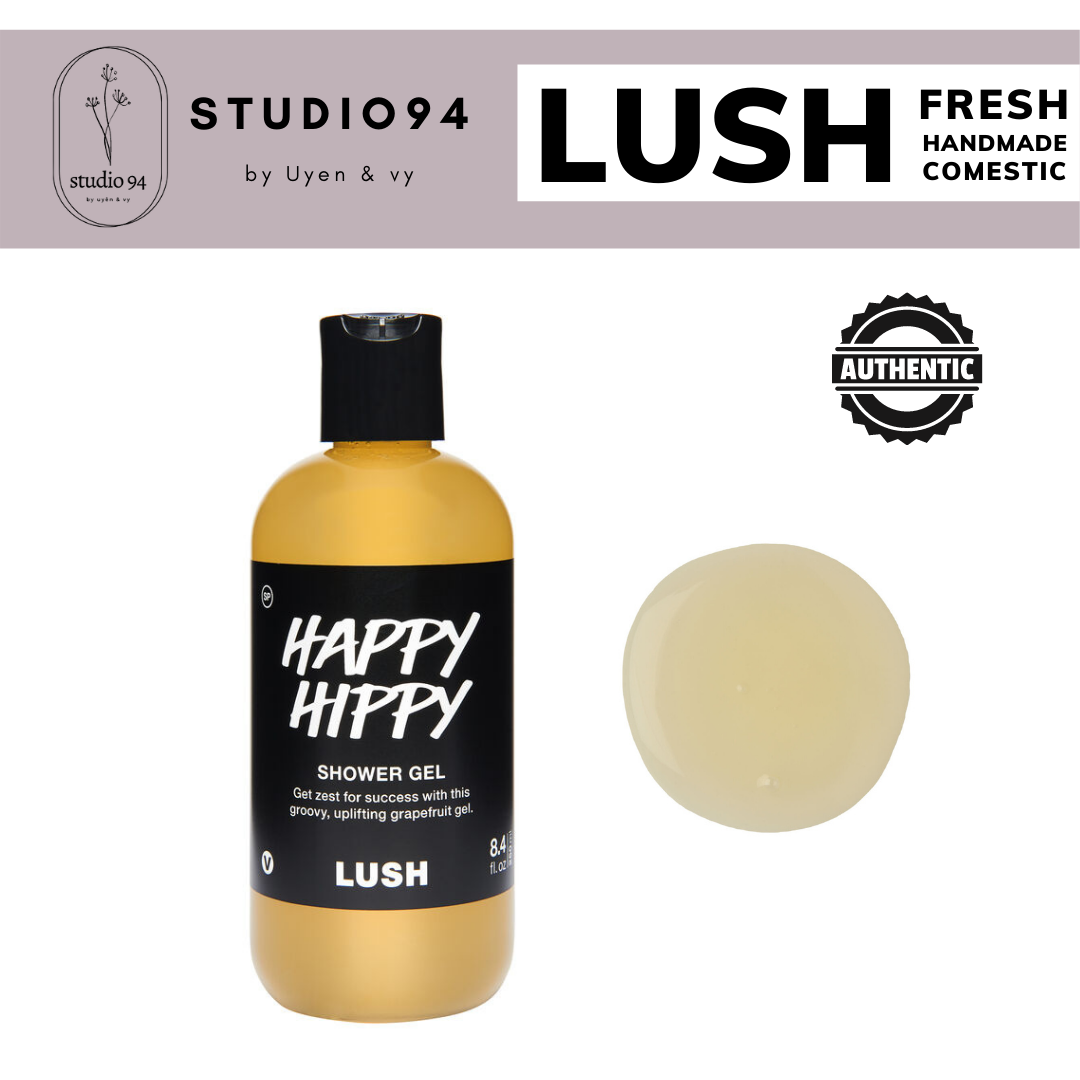 Sữa tắm lush - shower gel - happy hippy