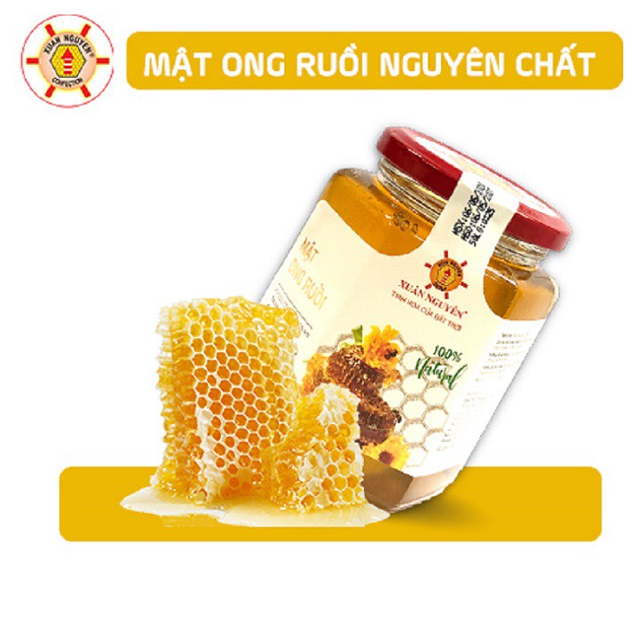 [HCM][Sale Khủng] Lọ Mật ong Ruồi Xuân Nguyên nguyên chất (504gr/lọ) (hàng cao cấp)