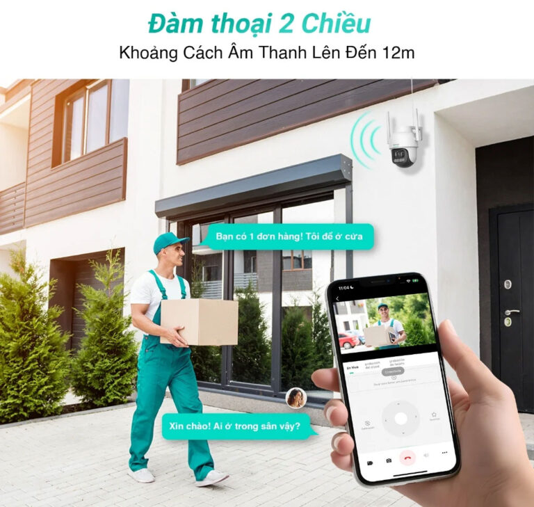 Camera giám sát ngoài trời 360 Botslab
