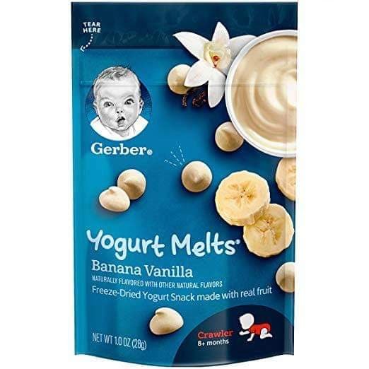 Sữa chua khô gerber chuối 28gr - gabii store