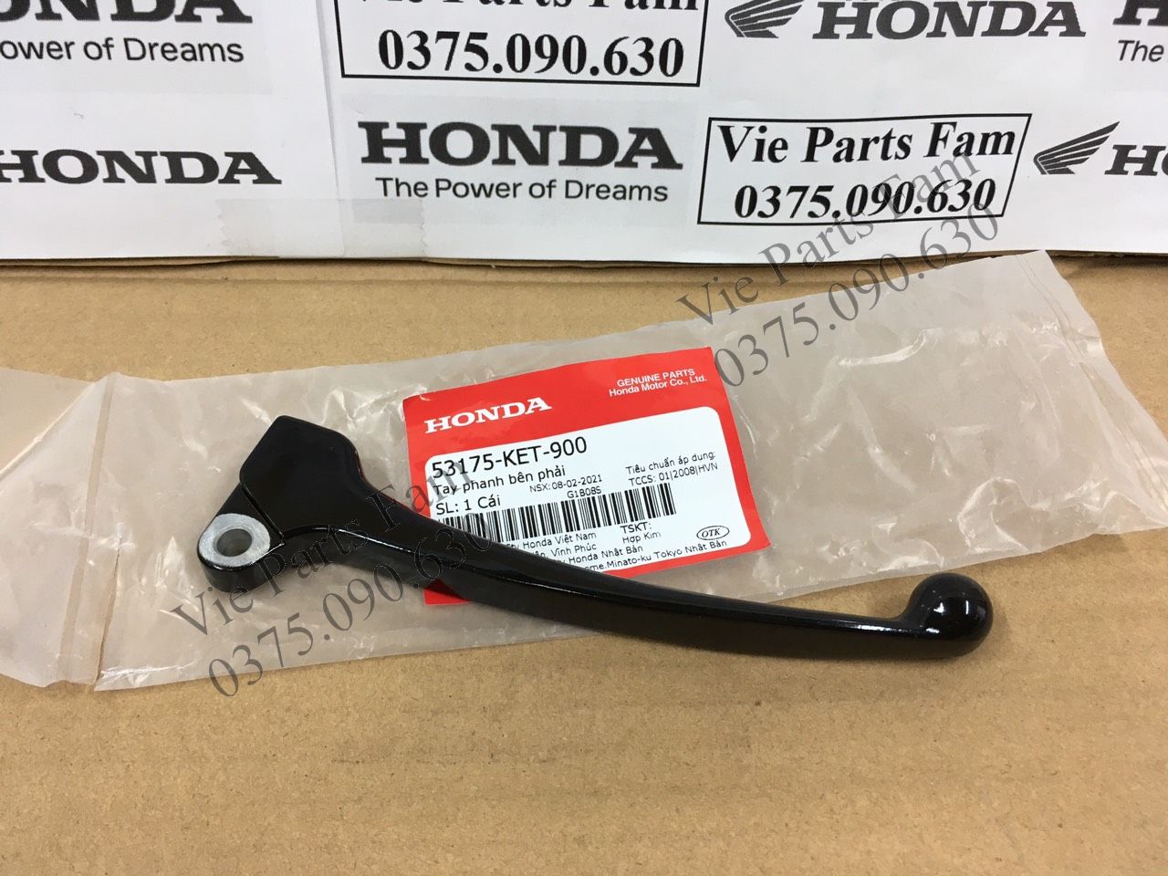 Tay thắng Wave alpha đời đầu hàng din Honda mới 100%