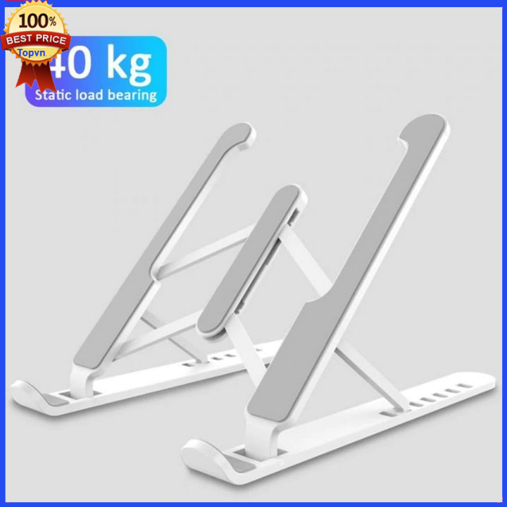 Giá Đỡ Laptop Gấp Gọn Tiện Dụng, Giá Đỡ Máy Tính Xách Tay chất liệu kim loại Có Thể Điều Chỉnh Tiện Dụng