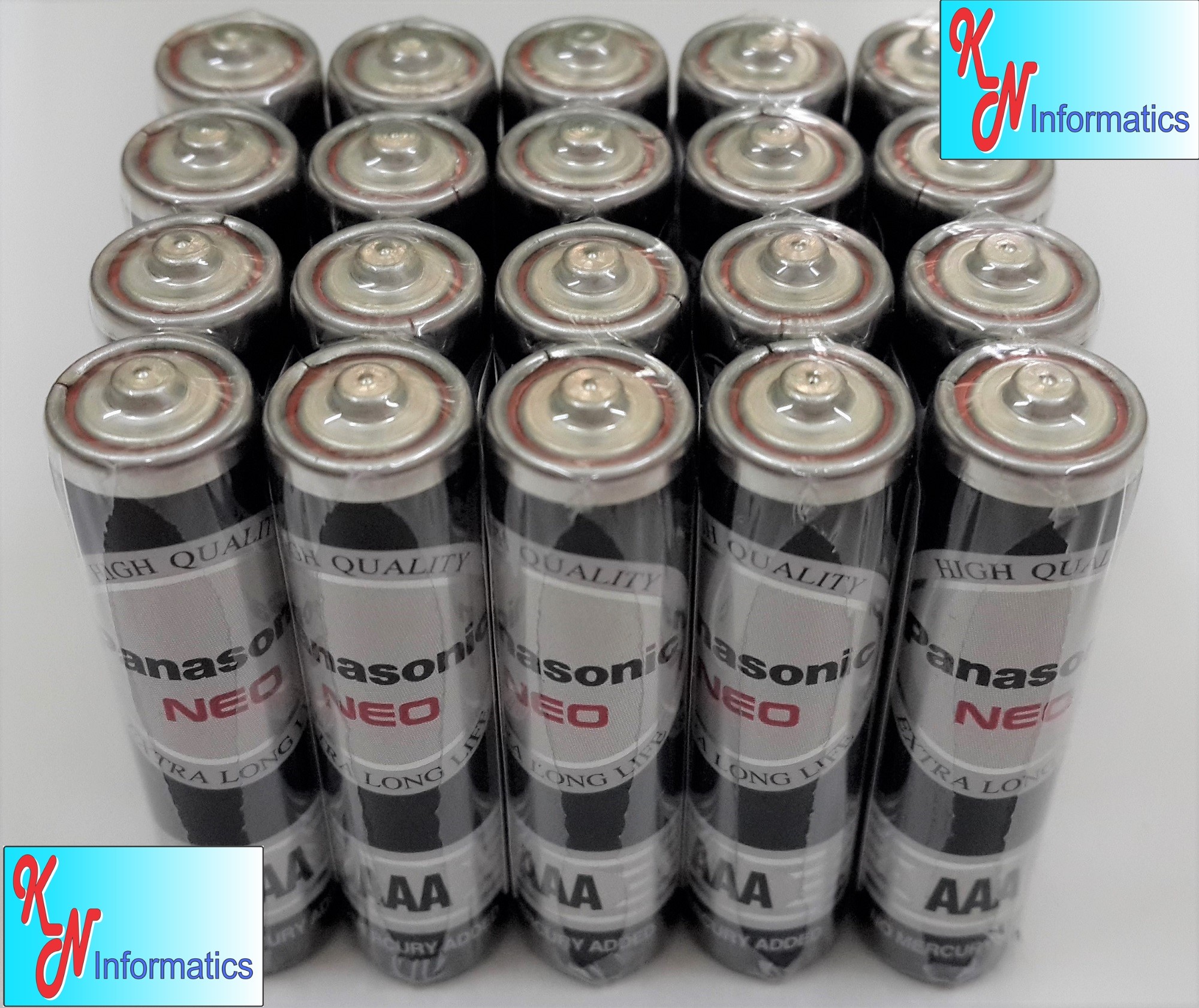 20 viên Pin AAA Panasonic - (10 vỉ 2 viên) - Mã số: R03NT/2S - Hàng chính hãng - Made in Indonesia