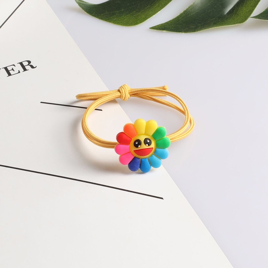 Set 10 dây cột Tóc Hoa Mặt trời siêu xinh