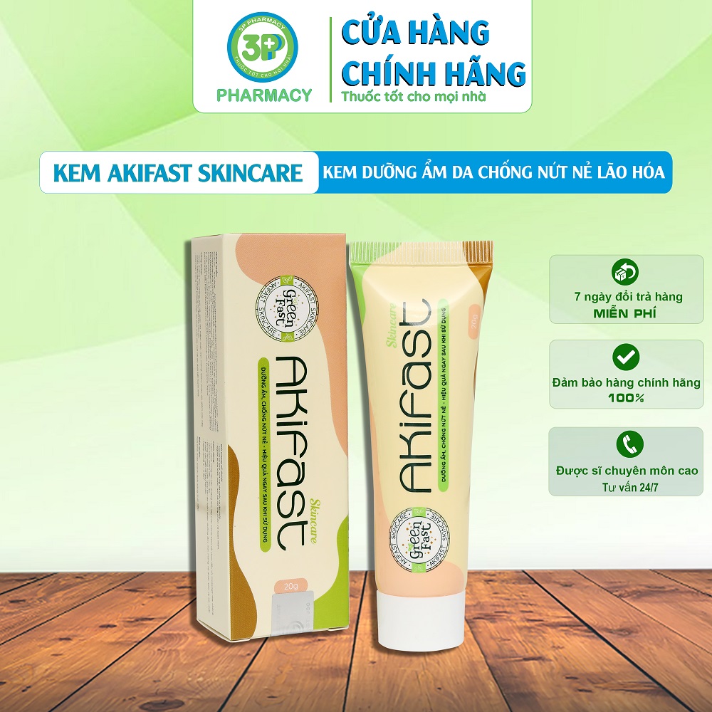 Kem dưỡng ẩm, chống nứt nẻ Akifast Skincare – Nuôi dưỡng và làm mềm da, giảm khô nẻ do thời tiết