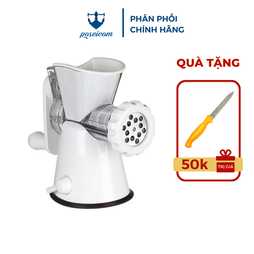 Máy xay thịt bằng tay chính hãng KAI- Healthy mincer KAI DK-0580 Poseicom 4901601405033